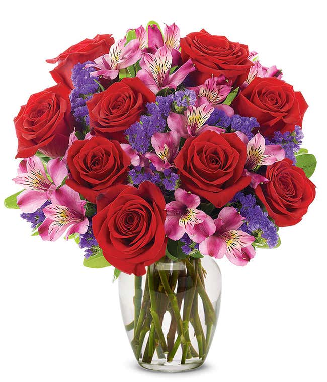 Red Roses First Kiss Bouquet