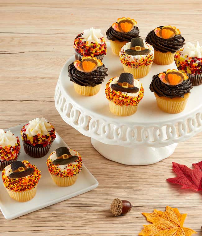 Thanksgiving Mini Cupcakes