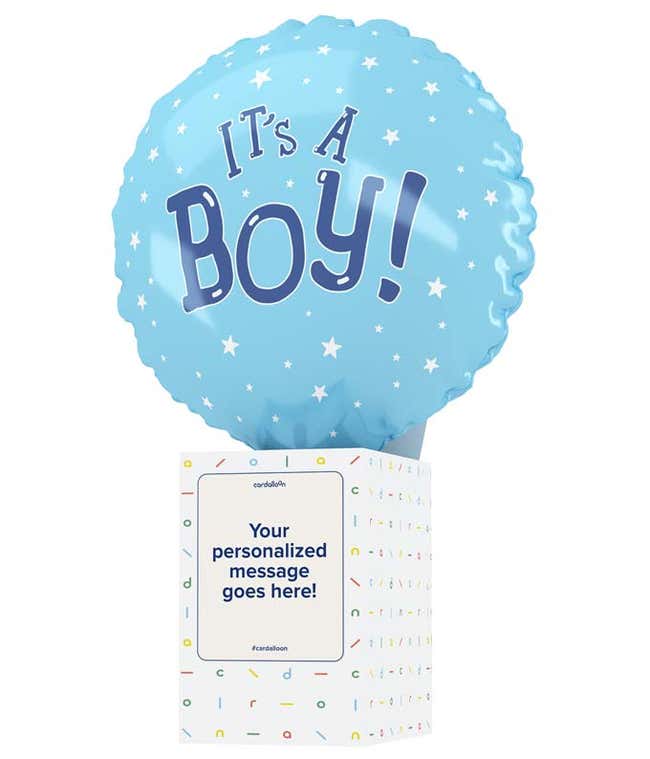 It's A Boy! Pop-Up Surprise